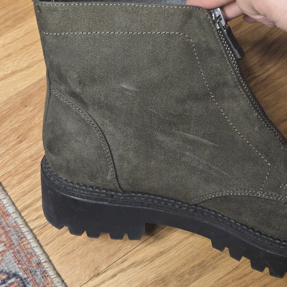 Nordstrom Rack Suede Bootie - Picture 3 of 8
